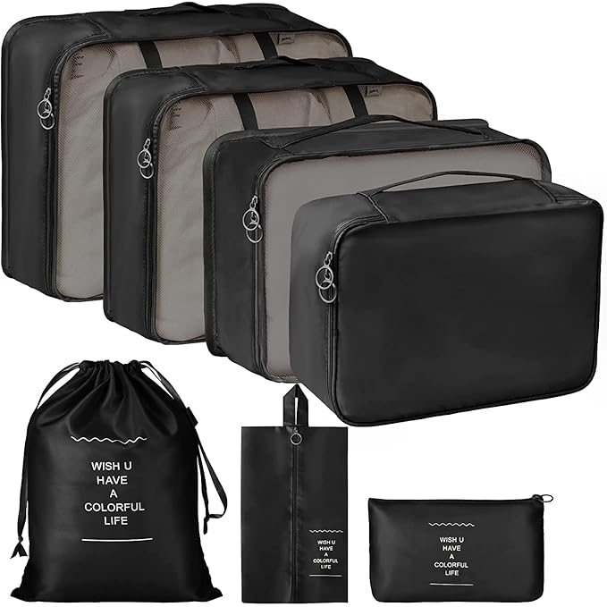 7-in-1 travel organizer set